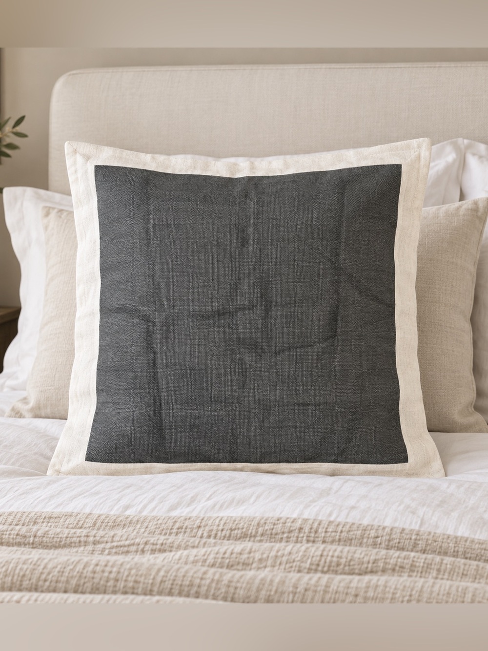 Horchow Legacy Home Linen Euro Pillow Sham 29"